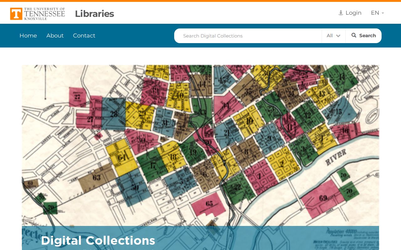 Knoxville city directory Sanborn map collection